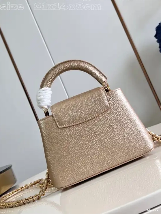MINI-21*14*8CM VUITTON CAPUCINES LOUIS 0420